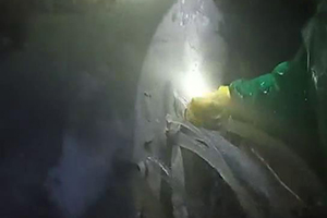 吴忠消防水池堵漏现场